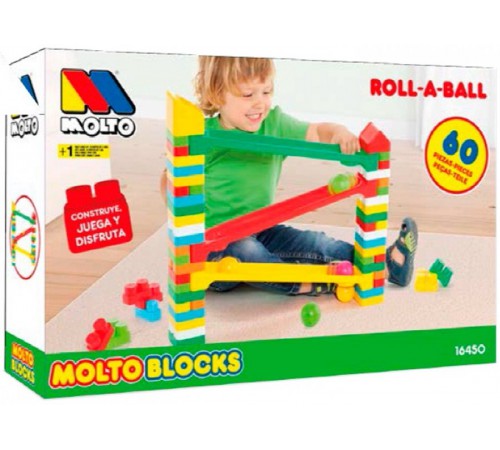 Molto 16450 Конструктор с шариком (60 дет.) Игрушки в Молдове molto 16450 Конструктор с шариком (60 дет.)