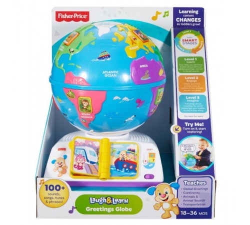 Fisher-Price DRJ90 Умный глобус с технологией Smart Stages (рус.) fisher-price drj90 Умный глобус с технологией smart stages (рус.)