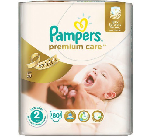 Pampers 3338,7747 Premium Care 2 (3-6 кг.) 80 шт. pampers 3338,7747 premium care 2 (3-6 кг.) 80 шт.