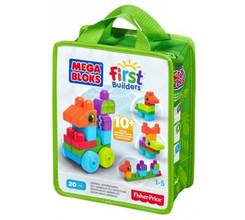Mega Bloks CNH10 Конструктор "Приключения животных" Игрушки в Молдове mega bloks cnh10 Конструктор "Приключения животных"