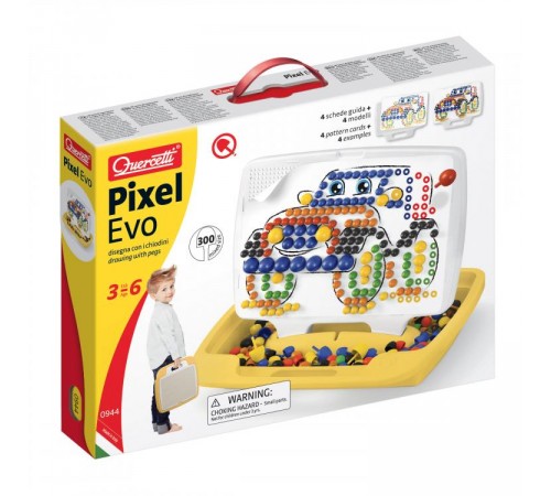 Детский магазин в Кишиневе в Молдове Quercetti 0944 Мозаика "Pixel Evo" (300 дет.) quercetti 0944 Мозаика "pixel evo" (300 дет.)
