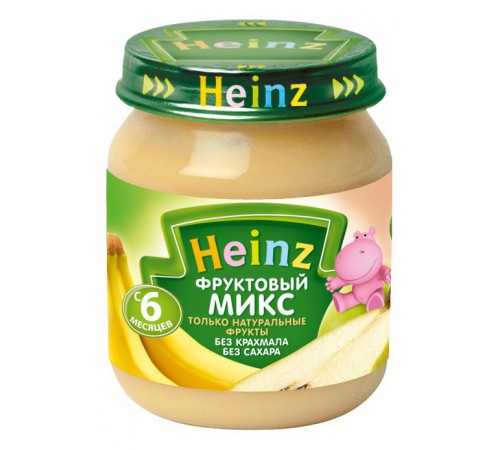 Heinz Пюре Фруктовый микс 120г heinz Пюре Фруктовый микс 120г