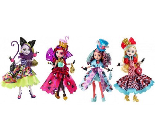 Ever After High CJF39 Кукла из м/ф "Приключения в Стране Чудес" в асс. (4) ever after high cjf39 Кукла из м/ф "Приключения в Стране Чудес" в асс. (4)