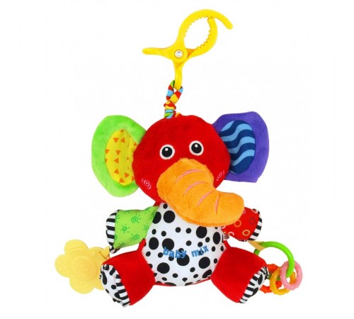 Baby Mix EF-TE-8378E-20Е Плюшевая игрушка с вибрацией Слоник baby mix ef-te-8378e-20Е Плюшевая игрушка с вибрацией Слоник