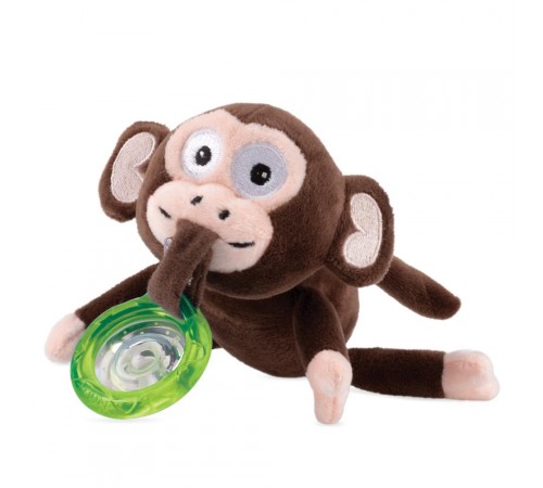Nuby ID5853 Пустышка силик. Cherry с плюшевой игрушкой 0+ Детское питание в Молдове nuby id5853 Пустышка силик. cherry с плюшевой игрушкой 0+