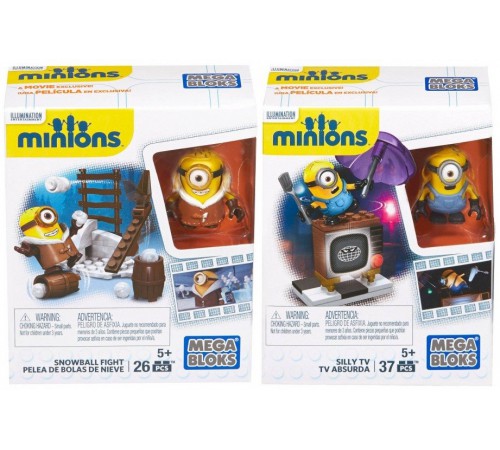 Mega Bloks CNF47 Конструктор «Миньоны-весельчаки» в асс. (2) mega bloks cnf47 Конструктор «Миньоны-весельчаки» в асс. (2)