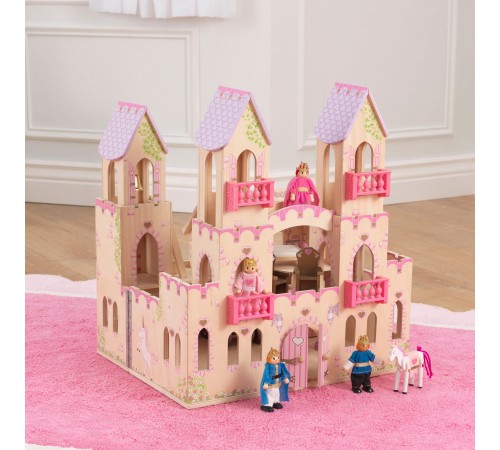 Детский магазин гусь-гусь в Кишиневе в Молдове KidKraft 65259 Домик для кукол Princess Castle Детский магазин гусь-гусь в Кишиневе в Молдове kidkraft 65259 Домик для кукол princess castle