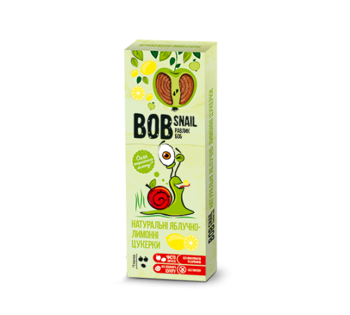 Детское питание в Молдове Натуральные конфеты яблочно-лимонные BOB SNAIL 30 г Детское питание в Молдове Натуральные конфеты яблочно-лимонные bob snail 30 г