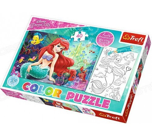 Trefl 36513 Пазлы "Disney Princess - Подводное королевство" (40 эл.) trefl 36513 Пазлы "disney princess - Подводное королевство" (40 эл.)