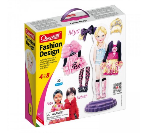 Quercetti 2931 Игровой набор "Fashion Design" quercetti 2931 Игровой набор "fashion design"