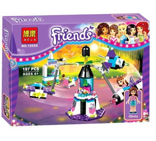 BELA РД02.184 Конструктор "Friend" Парк развлечений: Космическое путешествие (197 дет.) bela РД02.184 Конструктор "friend" Парк развлечений: Космическое путешествие (197 дет.)