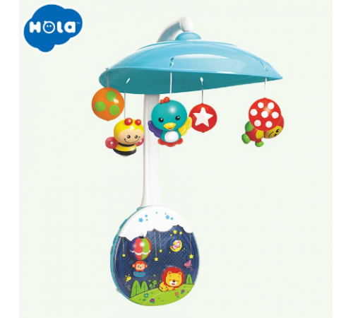 Huile Toys1105 Карусель для кровати с проектором Детский магазин в Кишиневе в Молдове huile toys1105 Карусель для кровати с проектором