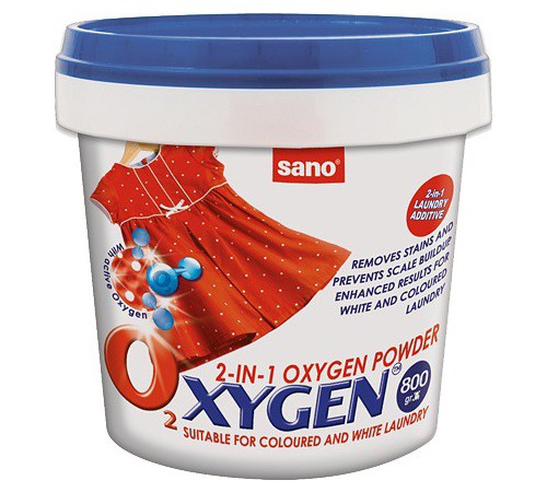 Sano Oxygen Пятновыводитель в виде порошка (800 г) 427411 sano oxygen Пятновыводитель в виде порошка (800 г) 427411