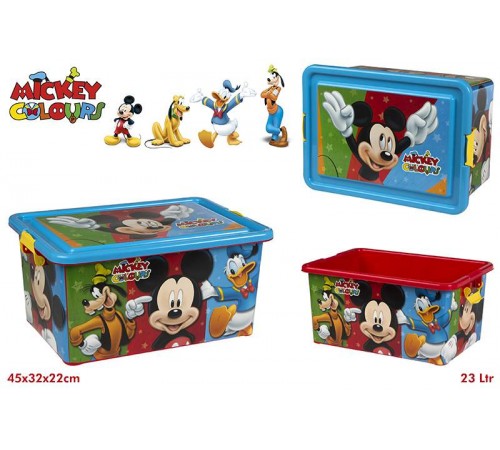 Color Baby 76613 Бокс для игрушек Mickey color baby 76613 Бокс для игрушек mickey