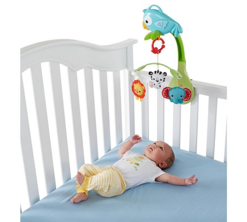 Fisher-Price CHR11 Музыкальный мобиль 3в1 "Веселый попугай" Игрушки в Молдове fisher-price chr11 Музыкальный мобиль 3в1 "Веселый попугай"