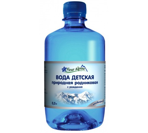 Детское питание в Молдове Fleur Alpine Детская природная родниковая вода 0.5 л. (0+) fleur alpine Детская природная родниковая вода 0.5 л. (0+)