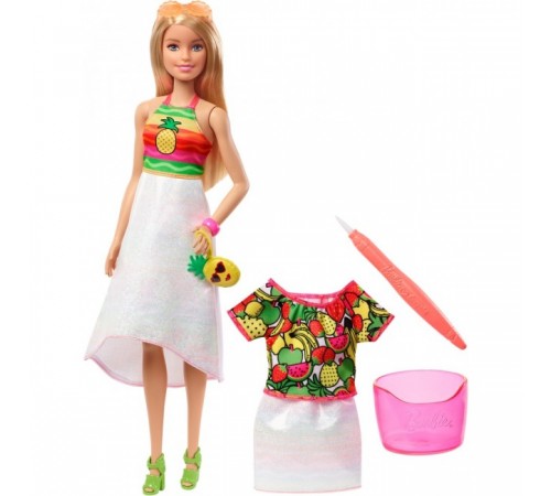 Barbie GBK18 Кукла "Фруктовый сюрприз" серии "Crayola" Детский магазин в Кишиневе в Молдове barbie gbk18 Кукла "Фруктовый сюрприз" серии "crayola"
