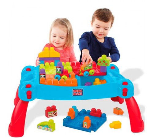 Fisher Price CNM42 Конструктор «Развивающий столик» Mega Bloks Игрушки в Молдове fisher price cnm42 Конструктор «Развивающий столик» mega bloks