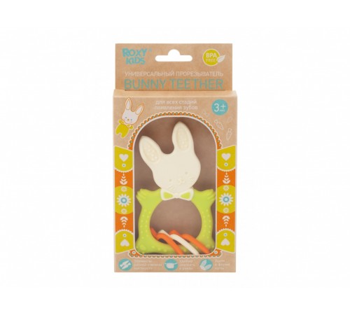 Roxy RBT-001GN Прорезыватель BUNNY roxy rbt-001gn Прорезыватель bunny