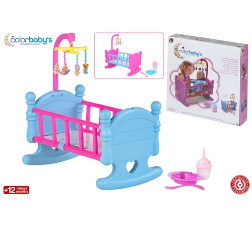 Детский магазин в Кишиневе в Молдове Color Baby 43316 Кроватка для куклы Детский магазин в Кишиневе в Молдове color baby 43316 Кроватка для куклы