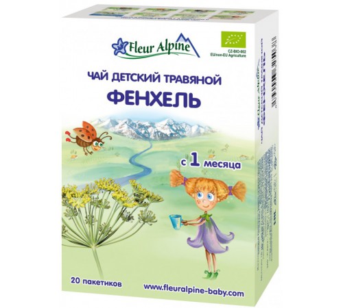 Fleur Alpine Детский чай "Фенхель" 30 gr. (1+) fleur alpine Детский чай "Фенхель" 30 gr. (1+)