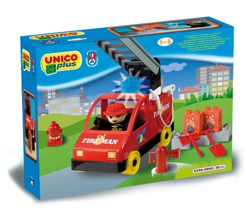 Androni Giocattoli 8546-0000 Конструктор "Пожарная машина" Игрушки в Молдове androni giocattoli 8546-0000 Конструктор "Пожарная машина"