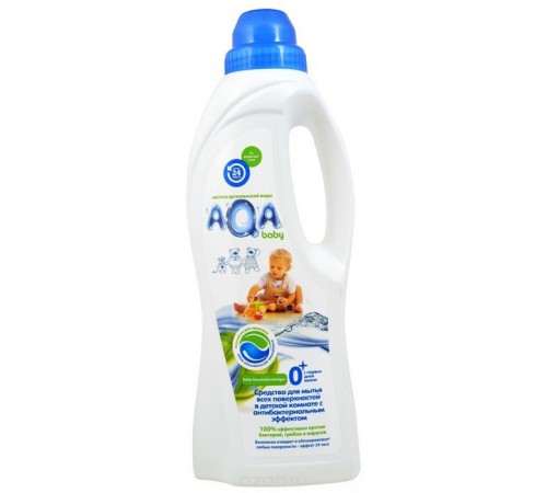 81.04 Aqa Baby Средство для мытья поверхностей в детской комнате (1 л.) 81.04 aqa baby Средство для мытья поверхностей в детской комнате (1 л.)