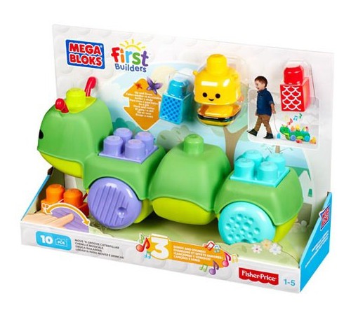 Mega Bloks CNG22 Конструктор «Музыкальная гусеница» Игрушки в Молдове mega bloks cng22 Конструктор «Музыкальная гусеница»