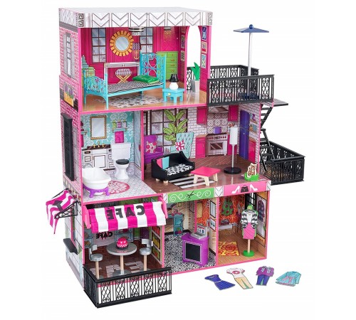 KidKraft 65922-MSN Домик для кукол Brooklyn's Loft Детский магазин в Кишиневе в Молдове kidkraft 65922-msn Домик для кукол brooklyn's loft