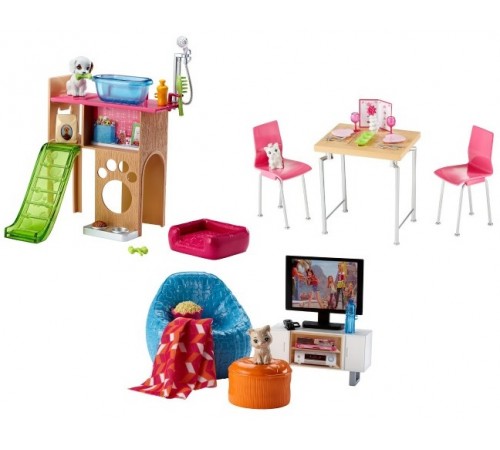 Barbie DVX44 Набор мебели для дома в асс.(3) barbie dvx44 Набор мебели для дома в асс.(3)