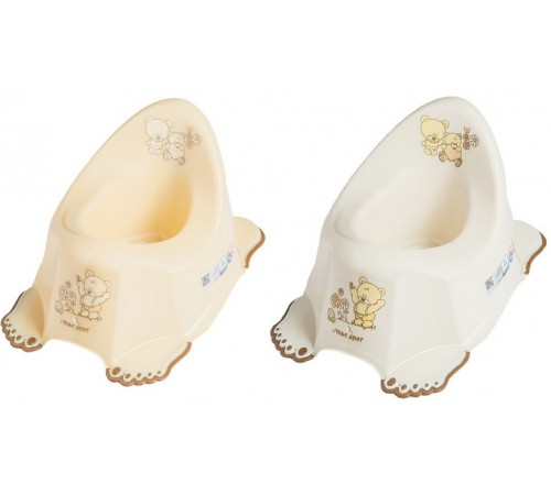 Tega Baby Горшок "Мишка" MS-013 с антискользящим покрытием tega baby Горшок "Мишка" ms-013 с антискользящим покрытием