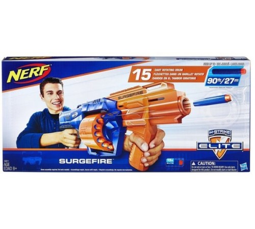Детский магазин в Кишиневе в Молдове Nerf E0011 Бластер Elite Surgefire Детский магазин в Кишиневе в Молдове nerf e0011 Бластер elite surgefire