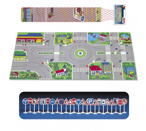 Игрушки в Молдове Molto 5551 Игровой коврик "Город" (24 ед.) 124х60 см. molto 5551 Игровой коврик "Город" (24 ед.) 124х60 см.