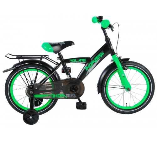 Volare 81619 Велосипед Thombike 16" черный/зелёный volare 81619 Велосипед thombike 16" черный/зелёный