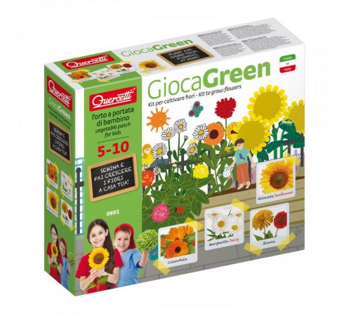 Quercetti 0691 Игровой набор ВЫРАСТИ САМ Play Green quercetti 0691 Игровой набор ВЫРАСТИ САМ play green
