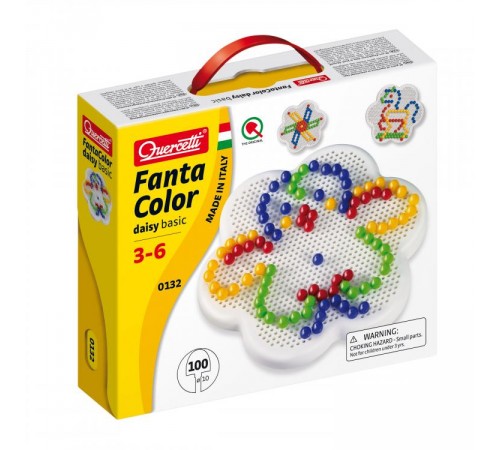 Quercetti 0132 Мозаика FANTACOLOR Daisy Basic 10 quercetti 0132 Мозаика fantacolor daisy basic 10