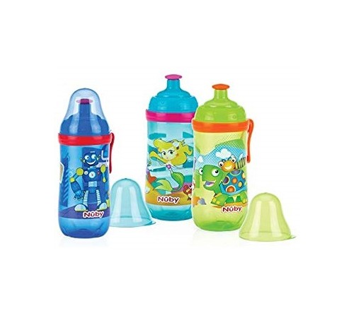 Nuby ID1250 Поильник с выдвижным носиком 360 мл.(18m+) nuby id1250 Поильник с выдвижным носиком 360 мл.(18m+)