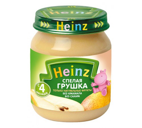 Детское питание в Молдове Heinz Пюре Спелая грушка 120г heinz Пюре Спелая грушка 120г