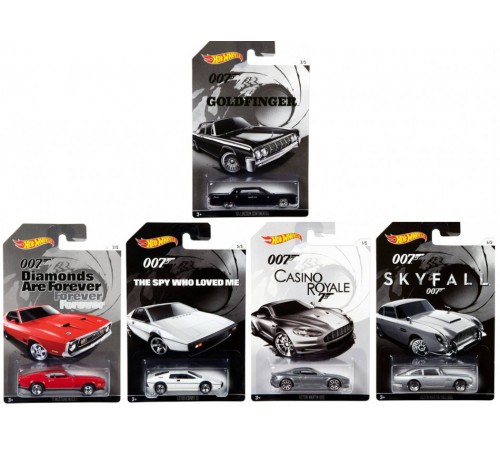 Hot Wheels CGB72 Автомобиль "Джеймса Бонда" серия "Агент 007" в асс.(5) hot wheels cgb72 Автомобиль "Джеймса Бонда" серия "Агент 007" в асс.(5)
