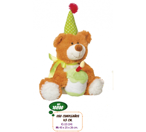 Artesania Beatriz 10200 Мягкая игрушка Медведь 43 см artesania beatriz 10200 Мягкая игрушка Медведь 43 см