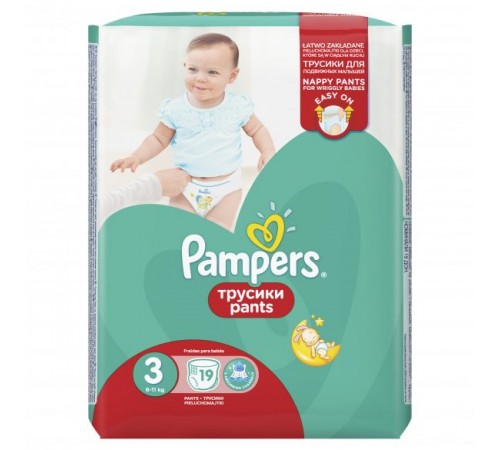 Pampers Pants 19 (3) 4361 6-11 кг pampers pants 19 (3) 4361 6-11 кг