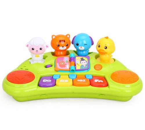 Huile Toys 2103A Пианино животные с муз и светом Детский магазин в Кишиневе в Молдове huile toys 2103a Пианино животные с муз и светом