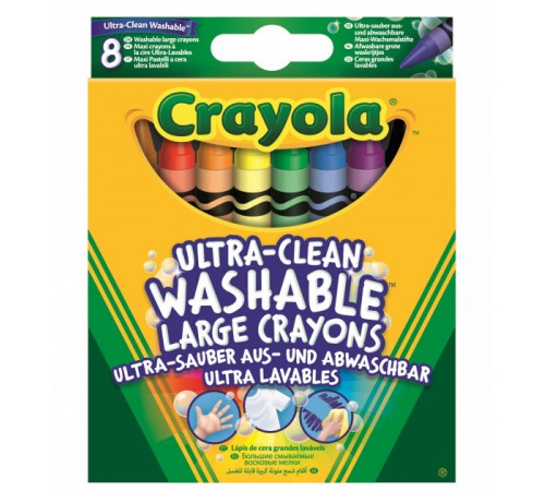 Crayola 3282 Смываемые Восковые мелки (8 шт.) Детский магазин в Кишиневе в Молдове crayola 3282 Смываемые Восковые мелки (8 шт.)