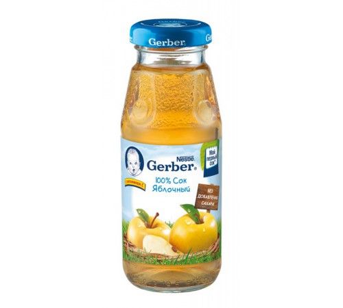 Детское питание в Молдове Gerber сок яблочный 175мл.(4+) Детское питание в Молдове gerber сок яблочный 175мл.(4+)