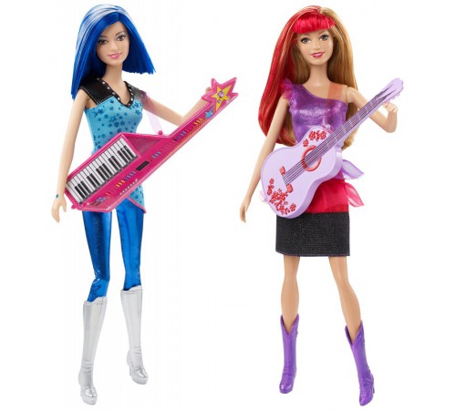 Barbie CKB60 Королева сцены из м/ф "Барби Рок-принцесса" в ассорт. (2) barbie ckb60 Королева сцены из м/ф "Барби Рок-принцесса" в ассорт. (2)