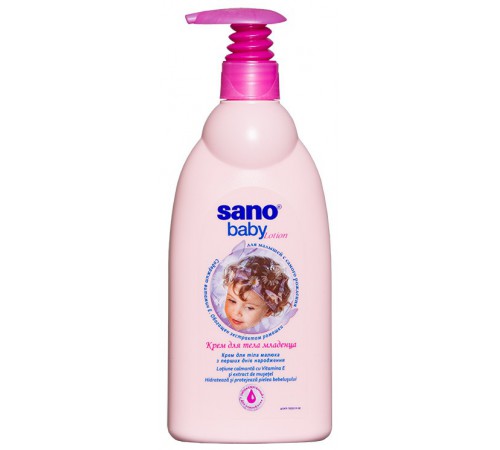 Sano Baby Крем лосьон для детей 500мл 428982 sano baby Крем лосьон для детей 500мл 428982