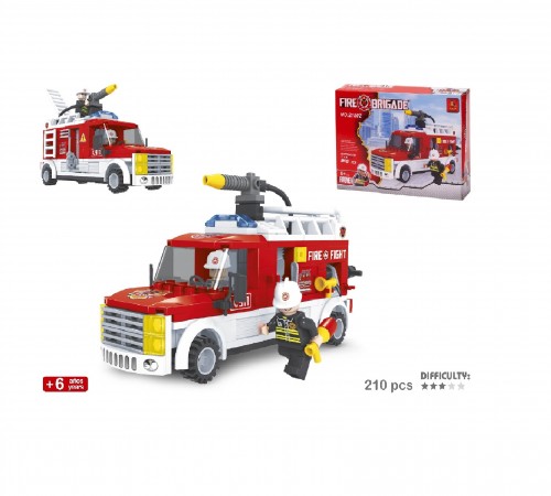 Игрушки в Молдове Color Baby 42237 Конструктор "Пожарная машина" 210 ед Игрушки в Молдове color baby 42237 Конструктор "Пожарная машина" 210 ед