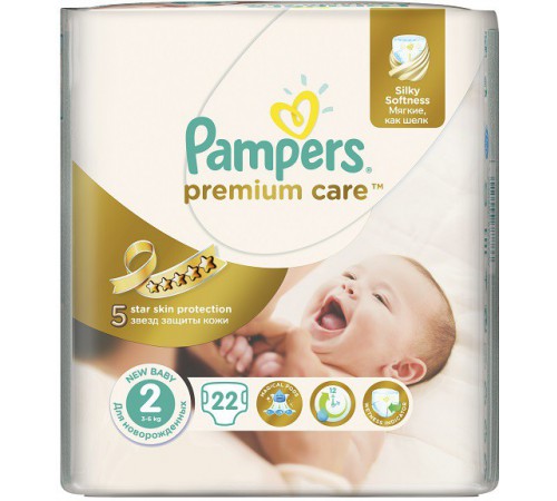 Pampers Premium Care Mini 2 (3-6 кг.) 22 шт. pampers premium care mini 2 (3-6 кг.) 22 шт.