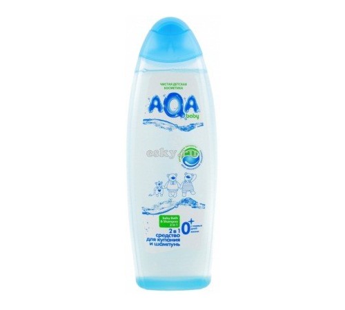 80.02 Aqa Baby Средство для купания и шампунь 2в1 (500 мл.) 80.02 aqa baby Средство для купания и шампунь 2в1 (500 мл.)