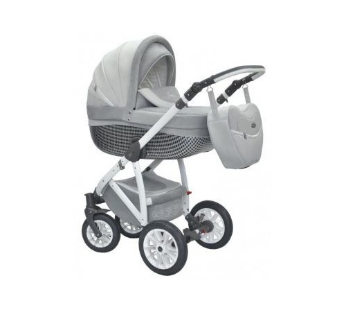 Wiejar Коляска 2в1 Twist GD 07 серая Детские коляски в Молдове wiejar Коляска 2в1 twist gd 07 серая